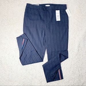 NWT Womens Charter Club relaxed fit blue pants